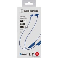 Наушники Audio-Technica ATH-CLR100BT (синий)