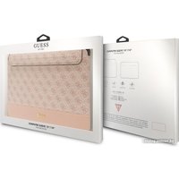 Чехол CG Mobile Guess 4G Bottom Stripe GUCS14PS4SGP 13/14" (розовый)