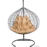 Подвесное кресло BiGarden Gemini (серый/бежевый)