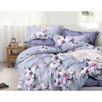 Евро комплект постельного белья Luxsonia Сиреневая дымка Евро Ви27-341/220
