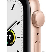 Умные часы Apple Watch SE 44 мм (алюминий золотистый/звездный свет)