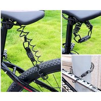 Тросовый велосипедный замок USBTOP 557174