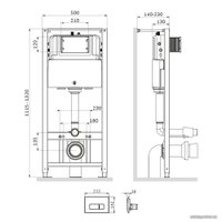 Инсталляция для унитаза AM.PM Pro I012704.8001