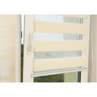 Рулонные шторы Delfa Сантайм День-Ночь Стандарт МКД DN-40603 (43x160, бежевый)