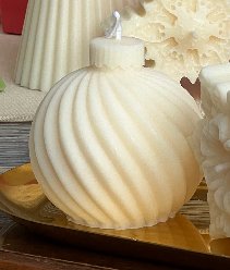 Ароматическая свеча SO.WARM Christmas Ball 180 г (аромат глинтвейна)