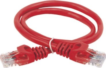 

Кабель ITK RJ45 - RJ45 PC04-C5EU-05M (0.5 м, красный)