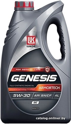 Моторное масло Лукойл Genesis Armortech GC 5W-30 4л
