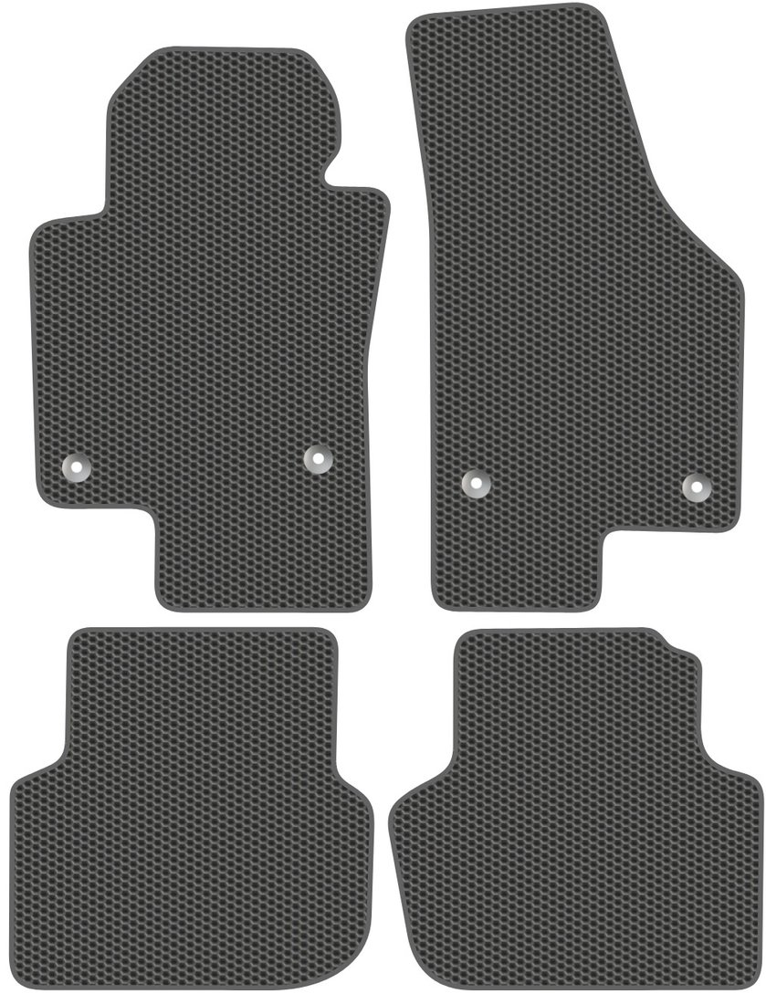 

Комплект ковриков для авто Alicosta Volkswagen Jetta VI (седан / NF) 2010 - 2019 (серый)