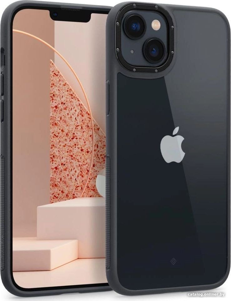 Чехол для телефона Spigen Skyfall для iPhone 14 Plus ACS04924 (черный)