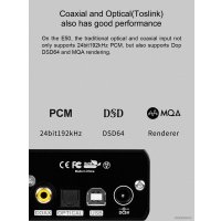 Цифро-аналоговый преобразователь Topping E50 (черный)