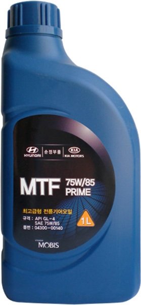 

Трансмиссионное масло Hyundai/KIA MTF PRIME 75W-85 1л
