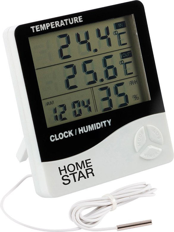 

Термогигрометр HomeStar HS-0109 104304