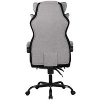 Игровое (геймерское) кресло King Style Pluffy Fabric Black (серый)