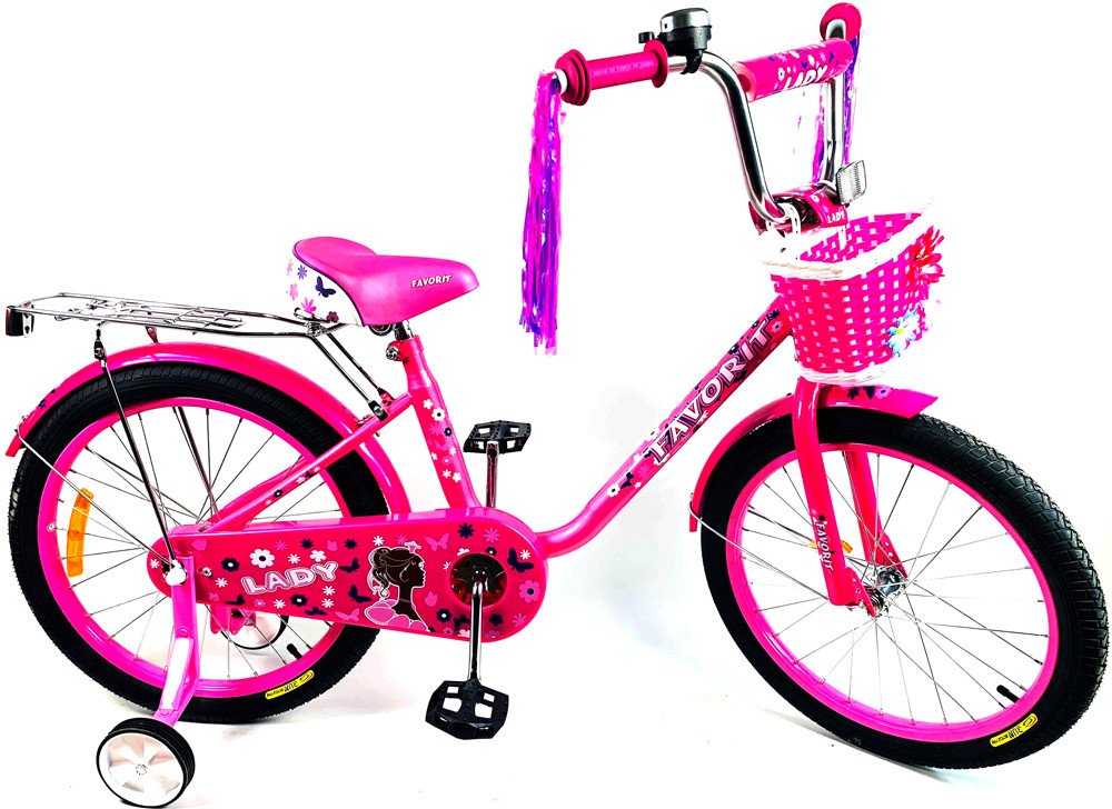 

Детский велосипед Favorit Lady LAD-18RS (розовый)