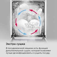 Отдельностоящая посудомоечная машина MAUNFELD MWF60120W