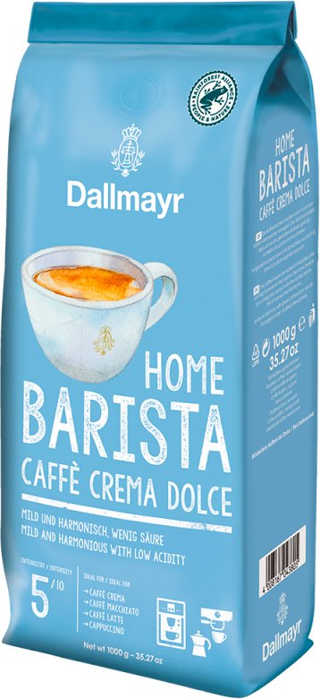 

Кофе Dallmayr Home Barista Caffe Crema Dolce 1 кг