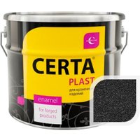Эмаль Certa Plast металлик 10 кг (черный)