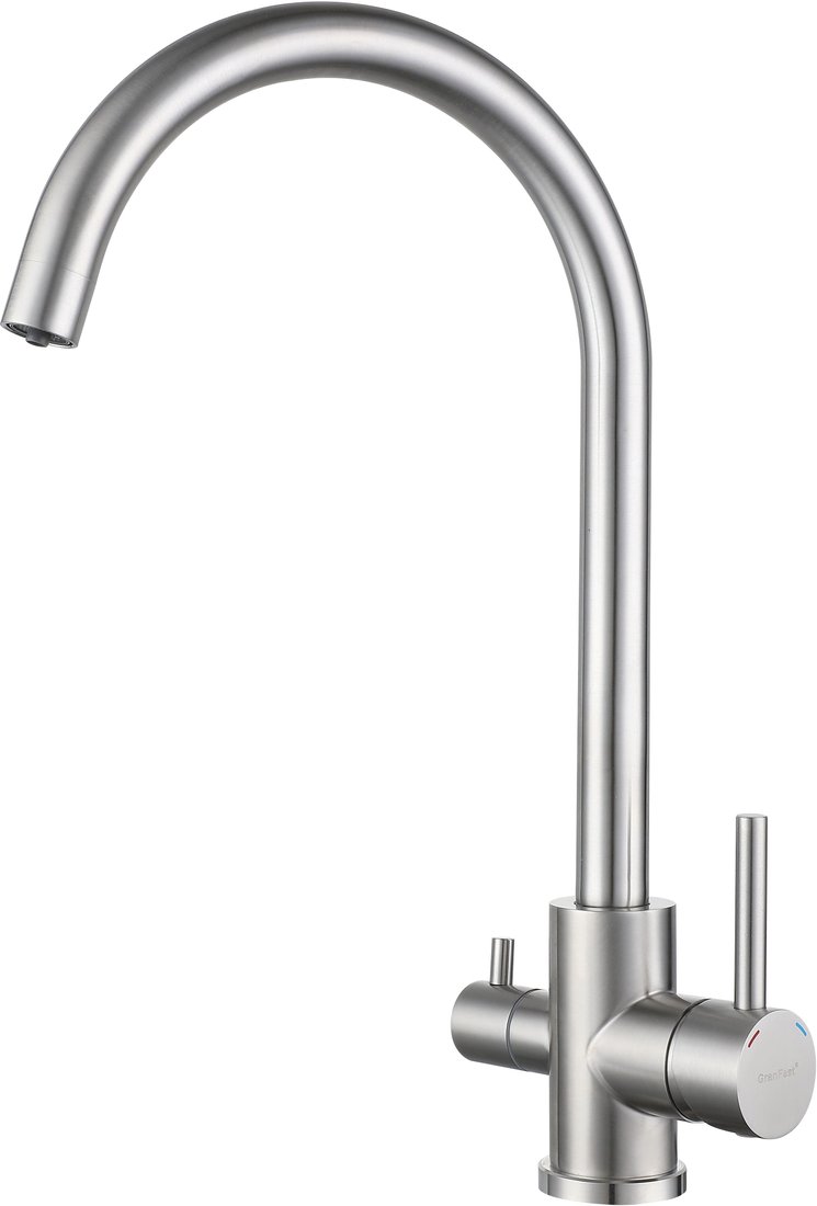 

Смеситель GranFest QUARZ GF-Z5420 (нержавеющая сталь)