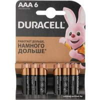 Батарейка DURACELL Basic LR03 6 шт