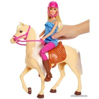 Кукла Barbie Horse and Doll FXH13