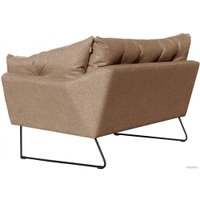 Диван Brioli Анико двухместный (J11/розовый)