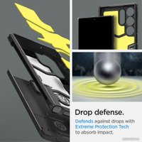 Чехол для телефона Spigen Tough Armor для Galaxy S23 Ultra ACS05623 (черный)