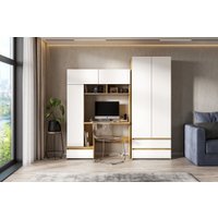 Стол NN мебель Некст 1 00-00116215 (дуб золотой/белый)