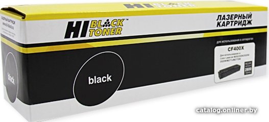 Картридж Hi-Black HB-CF400X (аналог HP CF400X)