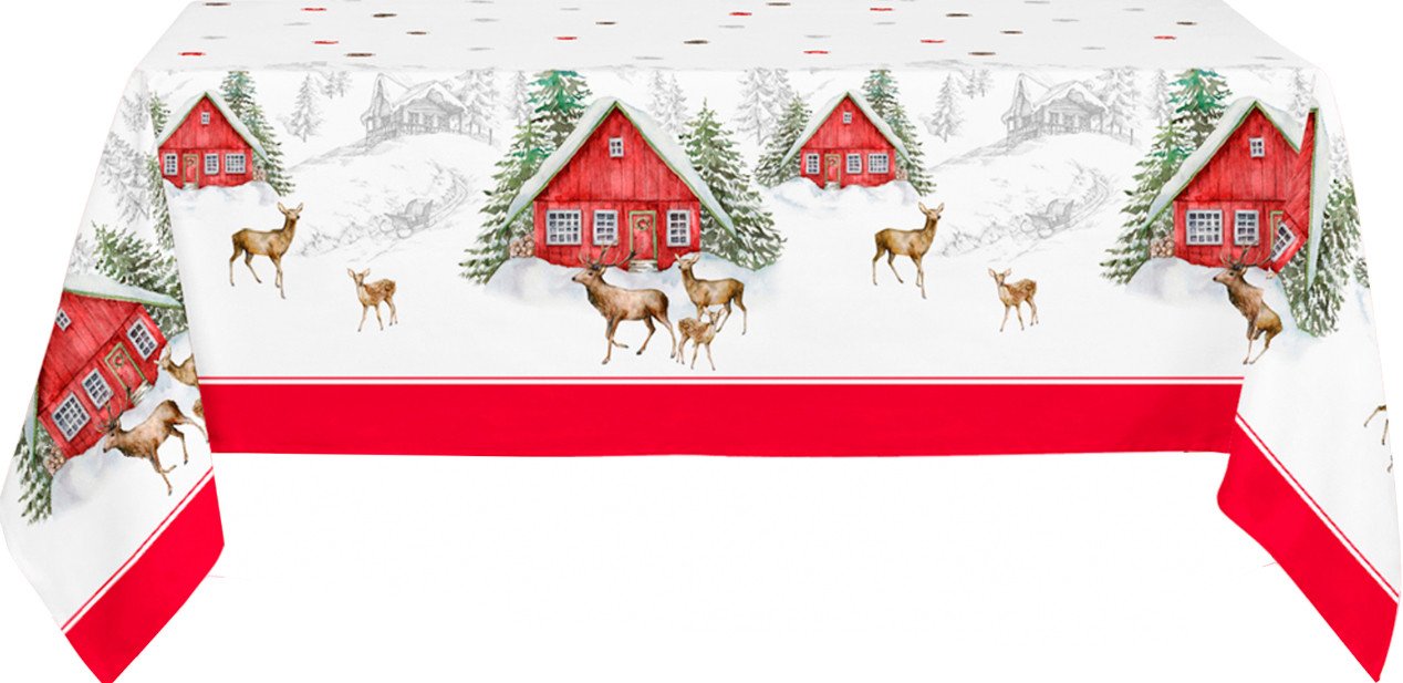 

Скатерть Samsara Home Домик в лесу 220СК-5