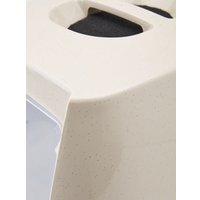 Туалет-домик Savic Manon Happy Planet (мокка-графит/тепло-коричневый)