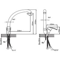 Смеситель Cronwil CP036-41
