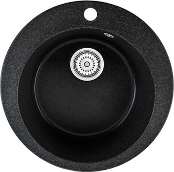Кухонная мойка Berge BR-5100 (черный матовый)