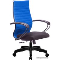 Офисное кресло Metta SK-2-BP Комплект 19, Pl тр/сечен (резиновые ролики, синий)