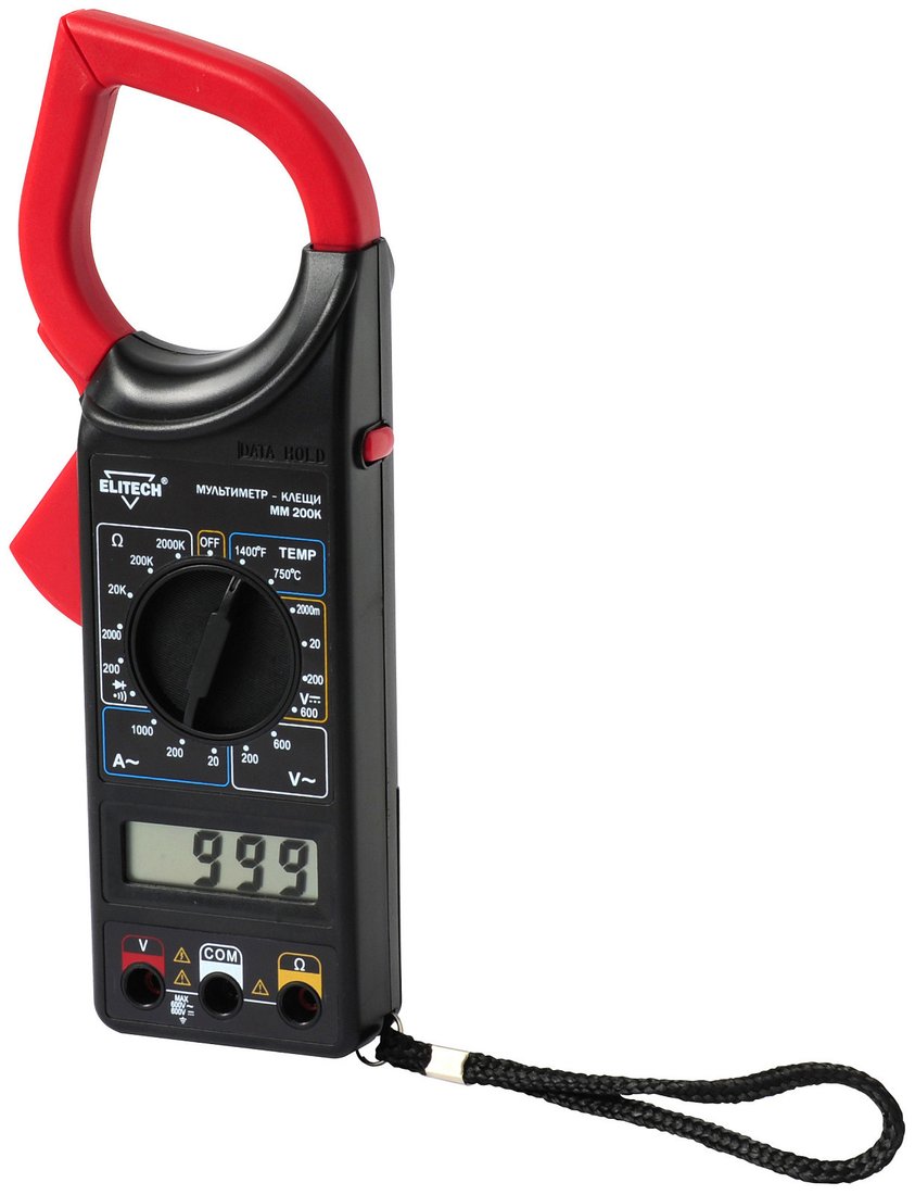 Токовые клещи ELITECH ММ 250К