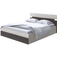 Кровать PROxSON Milton с ПМ 180x190 (дуб шамони светлый 124/дуб кантербери)