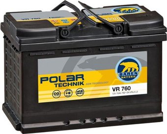 Автомобильный аккумулятор Baren AGM R+ (70 А·ч)