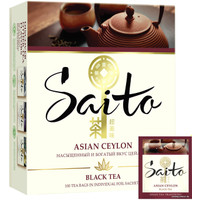 Черный чай Saito Asian Ceylon 100 шт