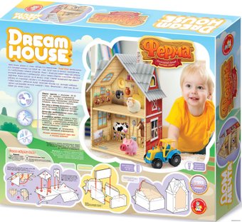Кукольный домик Десятое королевство Dream House Ферма 04713