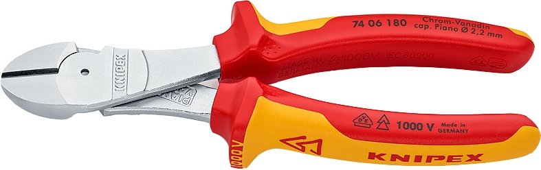 

Кусачки боковые (бокорезы) Knipex 74 06 180
