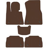 Комплект ковриков для авто Alicosta BMW X6 III (suv / G06) 2019 - Н.В. (коричневый, сота)