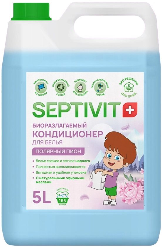 

Кондиционер для белья Septivit Полярный пион (5 л)