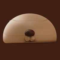 Мышь Akko Capybara (коричневый)