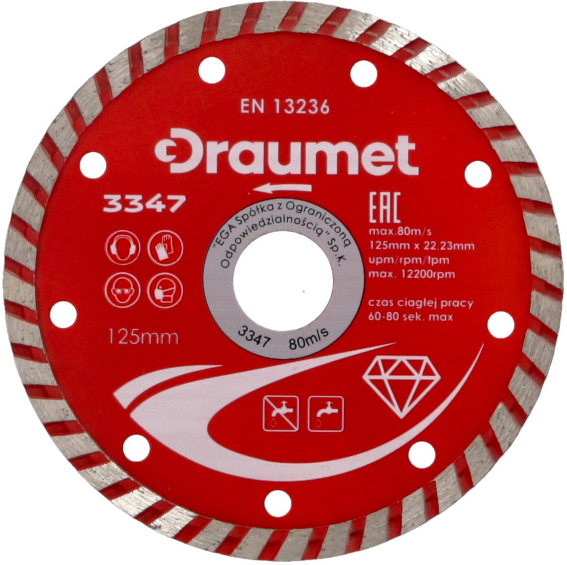 

Отрезной диск алмазный Draumet 3347
