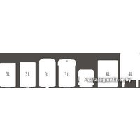Пакеты для мусора Brabantia PerfectFit A 3 л 137488 (10 шт, белый)