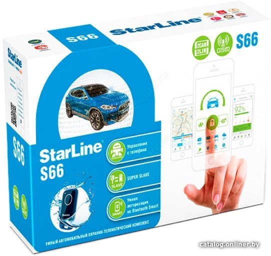 Автосигнализация StarLine S66 BT GSM
