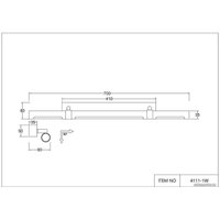 Бра Favourite Cuero 4111-1W