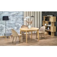 Кухонный стол Halmar Magnus 120-200/120 (дуб натуральный)