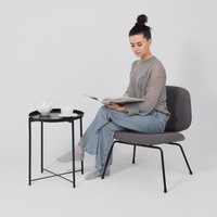 Стул AksHome Sway (серое букле SD8068-5/черный)