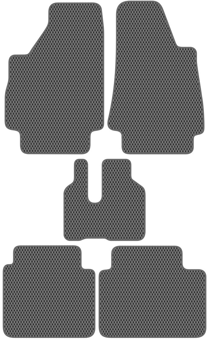 

Комплект ковриков для авто Alicosta Лада 4х4 Урбан (suv / 2121 (3 дв.)) 2014 - Н.В. (серый, ромб)