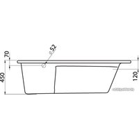 Ванна Santek Майорка 150x90 L (1WH111984)